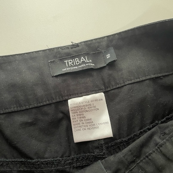 Black Cargo Pants - Picture 3 of 7